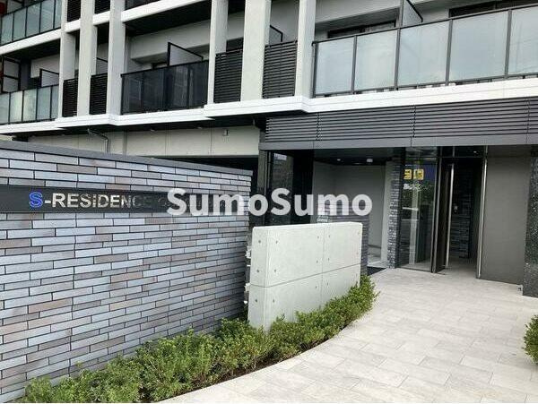 S-RESIDENCE大橋FLUSSのエントランス