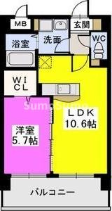 アルティメゾン博多の間取り