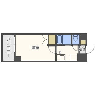 アクアサイドGENの間取り