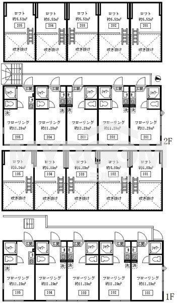 フェリスフリージアの区画図|全体図