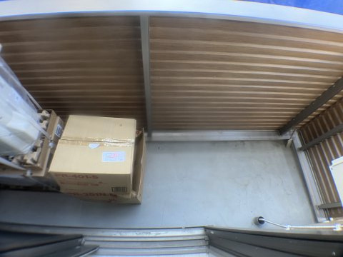 アリエッタ滝西のバルコニー