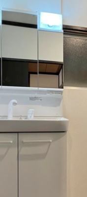 【独立洗面台】 | 千駄木戸建 | 独立洗面化粧台付き