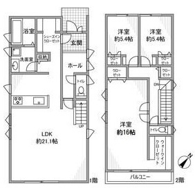 小幡南１丁目戸建の間取り