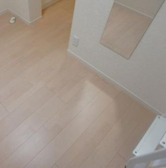 フェリスバロンの居間・リビング|フローリングでお掃除ラクラク♪（同一仕様写真）