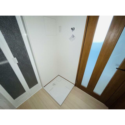 【設備】 | サントワマミー王子神谷 | 室内洗濯機置き場