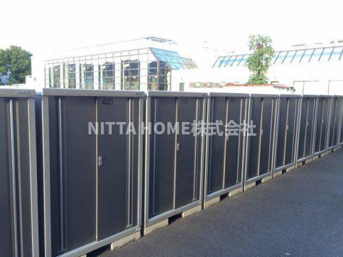 マンションエトワールのその他共用部分|外部トランクは無料で使用OK◎