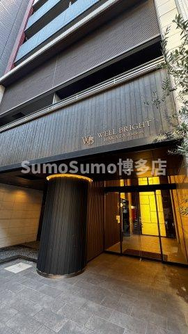 ウェルブライト博多ステーションのエントランス|毎日通るエントランスはこのようになっています