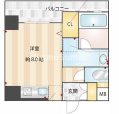 ヴィラージュ大手門の間取り