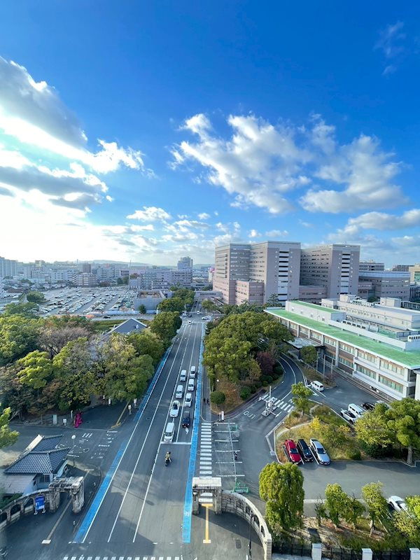エフパルク県庁前の展望