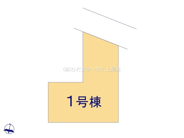 北区別所町2期　新築戸建　ブルーミング01の区画図
