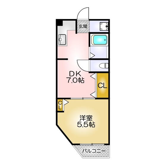 【間取り】 | 離宮前グリーンハイツ