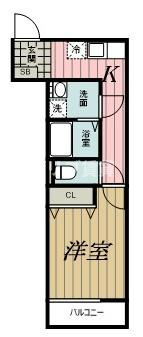 クロモクテラス弁天の間取り