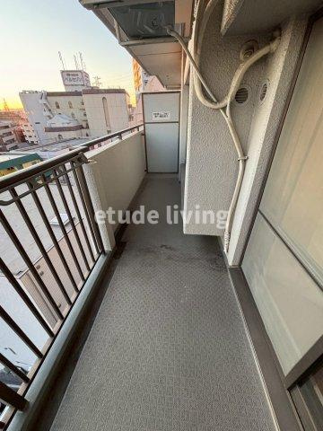 コープ野村志木のバルコニー