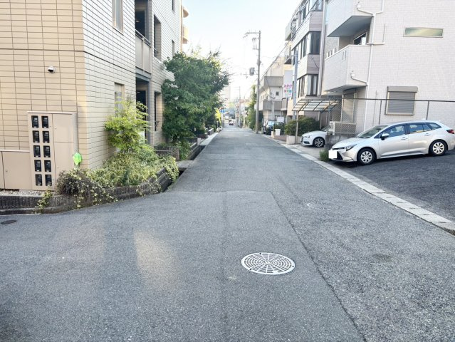 御影1丁目土地の前面道路含む現地写真