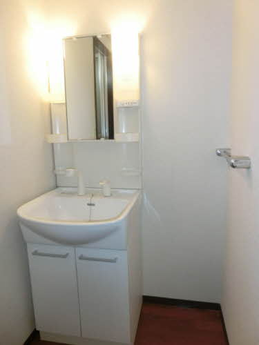 フレグランス阿賀南A棟の洗面所