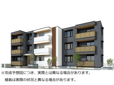 【外観パース】 | D-Sereno新倉Ⅰ