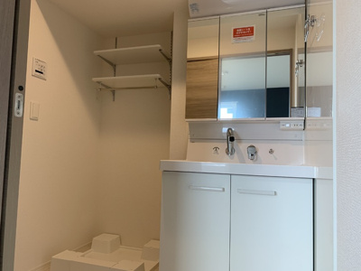 【洗面所】 | M＆S中央町プレミアム A棟 | 【M＆S中央町プレミアム A棟】203 洗面台