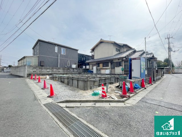 守山市今宿　第1期　新築一戸建ての外観|現在の進捗状況です！順調に作業進行中、完成が待ち遠しいです！詳細の間取り等、お気軽にお問い合わせください！