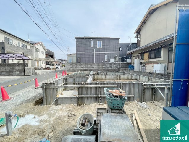 守山市今宿　第1期　新築一戸建ての外観|現在建築中！落ち着いた街並みで新生活を始めることが出来そう！周辺の物件も併せてご紹介させて頂きます！