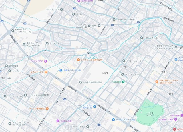 守山市今宿　第1期　新築一戸建ての地図