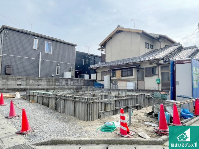 守山市今宿　第1期　新築一戸建ての外観|現在建築中！落ち着いた街並みで新生活を始めることが出来そう！周辺の物件も併せてご紹介させて頂きます！