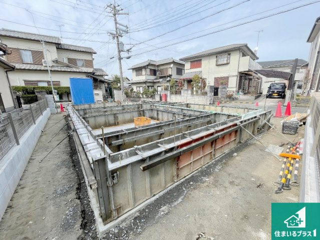 守山市今宿　第1期　新築一戸建ての外観|現在の進捗状況です！順調に作業進行中、完成が待ち遠しいです！詳細の間取り等、お気軽にお問い合わせください！