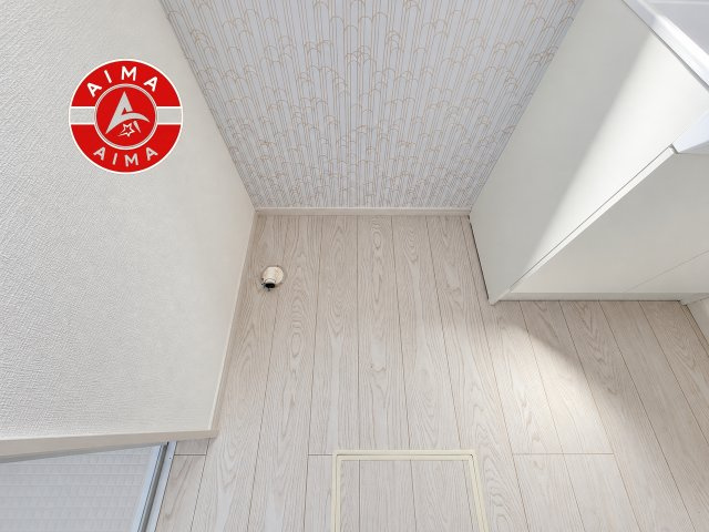 福岡市早良区内野５丁目第1-3棟（1号棟）のランドリースペース|ランドリースペースとなります。広々して有効的にご使用できます。 