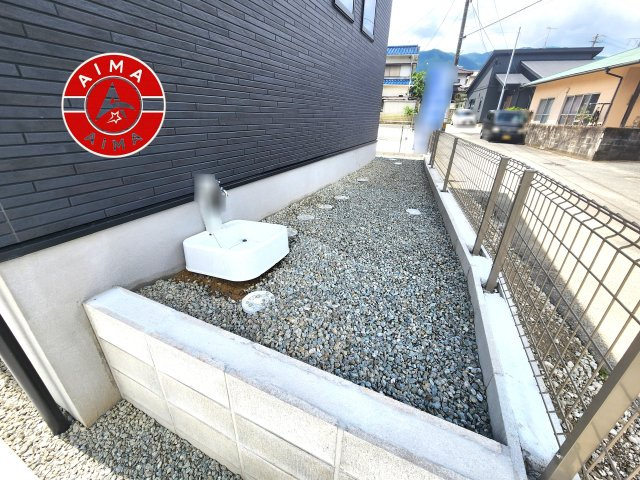 福岡市早良区内野５丁目第1-3棟（1号棟）の外観|お庭で自由な時間を過ごせます。