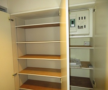 キューブ浜田山の収納