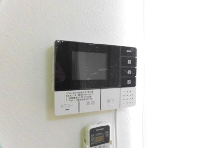 【セキュリティ】 | コートビレッジ相川 | 安心のモニター付きインターホンです。