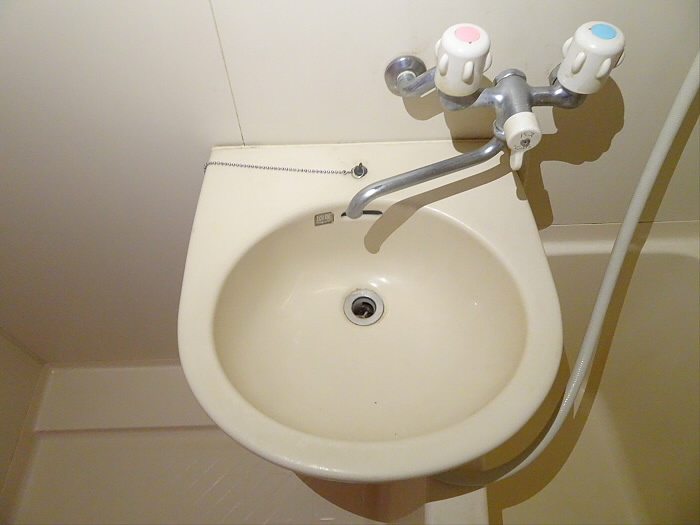 さくら館の洗面所