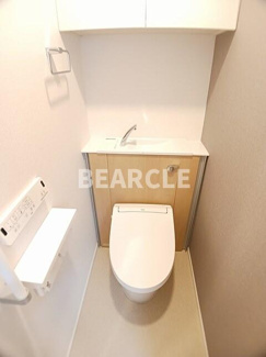 【トイレ】 | たばさはうすⅡ | ゆったりとした空間のトイレです