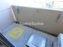 パルク博多駅南のバルコニー