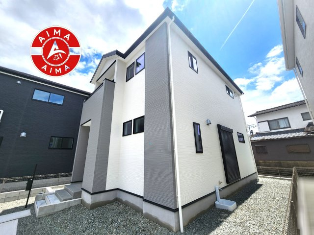 福岡市早良区内野５丁目第1-3棟（2号棟）の外観|デザイン性のある外観です。
