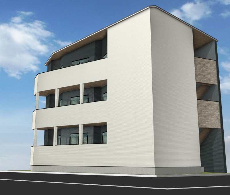 エキニア川崎ウエストの外観|外観です。外観パースです。