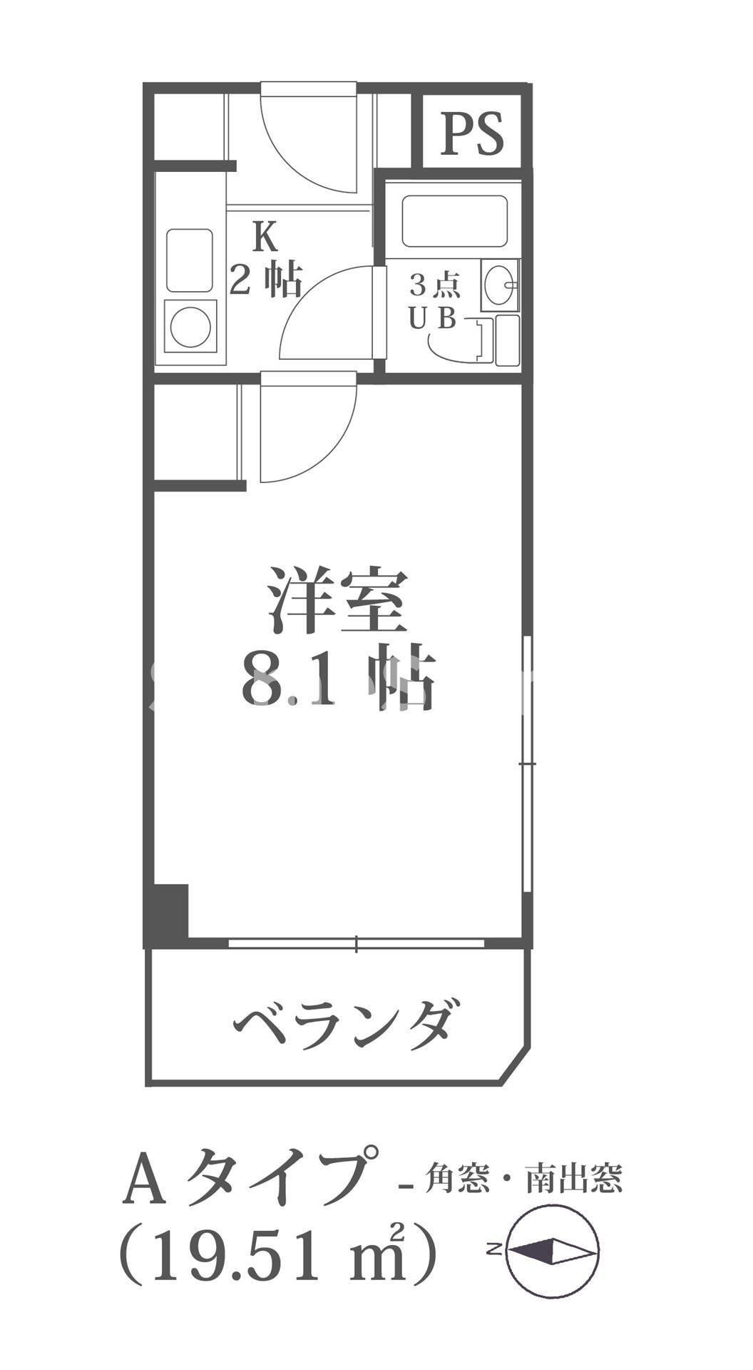 ビジネス・ワン六本松の間取り