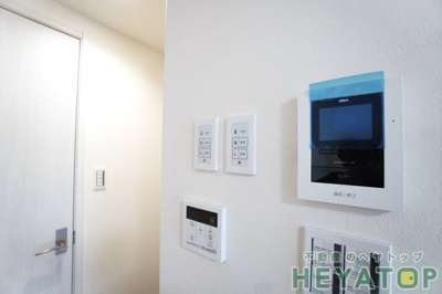 【セキュリティ】 | グラシアベル | 不意の訪問もモニター付きドアホンで安心確認