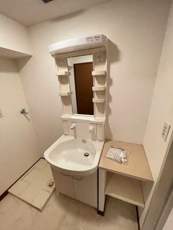 プラージュ大橋の独立洗面台