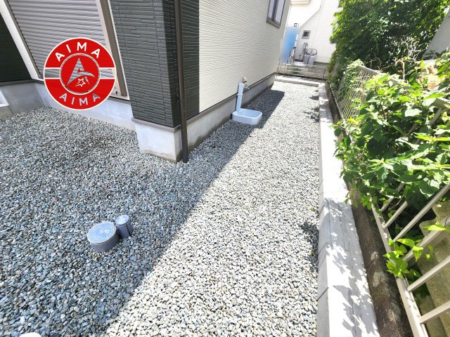 福岡市早良区内野５丁目第1-3棟（3号棟）の外観|お庭で自由な時間を過ごせます。