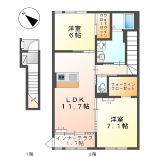 【間取り】 | 仮称）忠岡東新築アパート