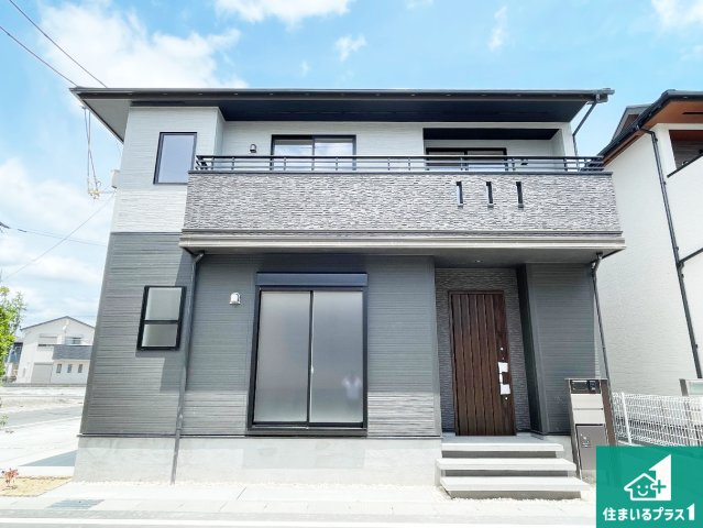 大津市雄琴　第2期　新築一戸建ての外観|周辺は落ち着いた街並みの住宅地！子育てがしやすい住環境です！気になることがありましたら、お気軽にお問い合わせください！
