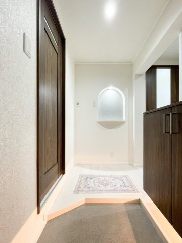 名谷１９団地８５号棟の玄関