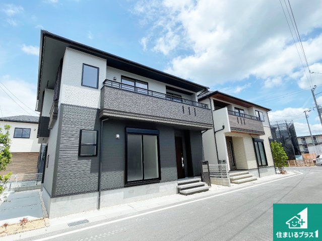 大津市雄琴　第2期　新築一戸建ての外観|安心の10年保証！外観を美しく保ち、雨水で汚れを落とします！気になることがありましたら、お気軽にお問い合わせください！
