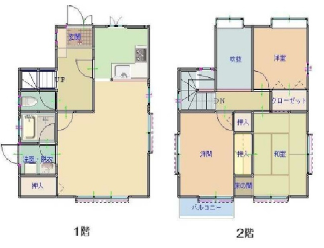 【間取り】 | 間取りは3LDKになります。