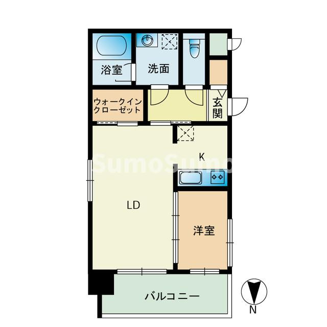 マジェスティ赤坂の間取り