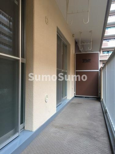 メゾン川上のバルコニー