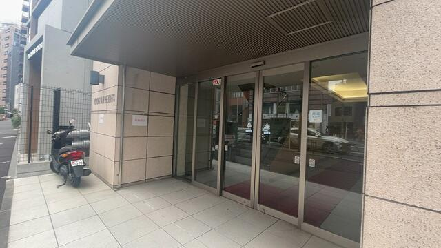 代々木エアハイツのエントランス