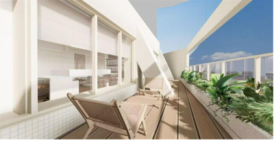 【中庭】 | 銀座三丁目ビル