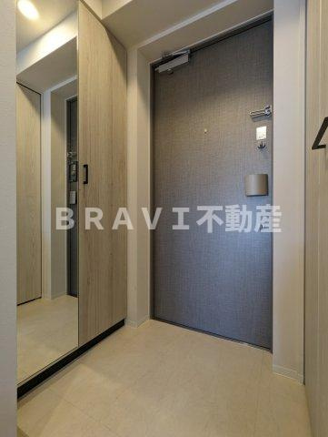 ディクス大阪城EASTレジデンス BRAVI不動産の玄関