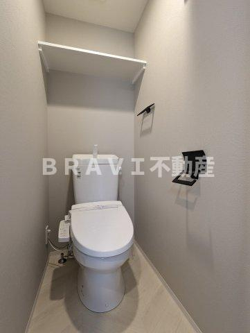 ディクス大阪城EASTレジデンス BRAVI不動産のトイレ